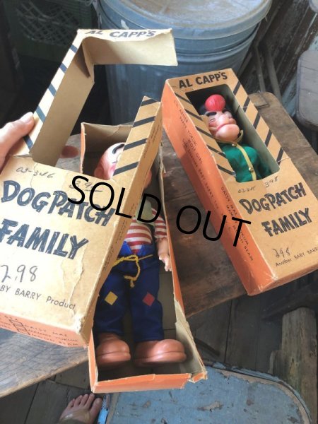 画像3: 50s Vintage Baby Barry Toy Dogpatch Al Capp's Mammy & Pappy Yokum Doll Set W/BOX (M046)  (3)