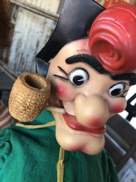 画像7: 50s Vintage Baby Barry Toy Dogpatch Al Capp's Mammy & Pappy Yokum Big Size Doll Set 51cm (M044)  (7)