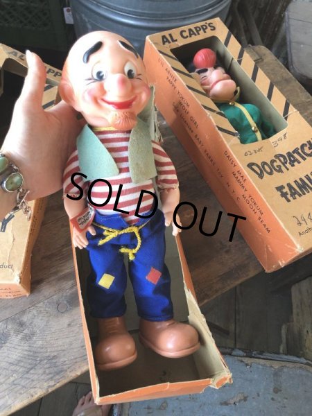 画像4: 50s Vintage Baby Barry Toy Dogpatch Al Capp's Mammy & Pappy Yokum Doll Set W/BOX (M046)  (4)