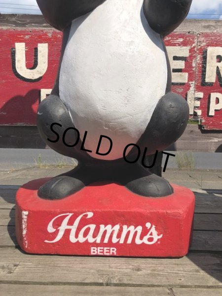 画像8: Vintage Advertising Hamm's Beer Bear Life Size Styrofoam Store Display (M048)  (8)