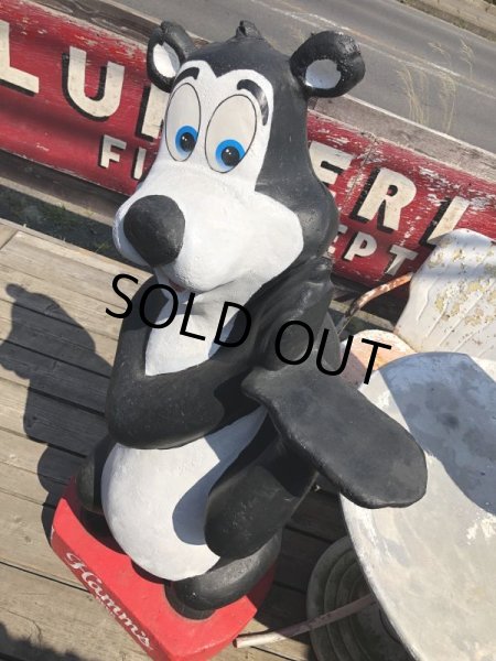 画像6: Vintage Advertising Hamm's Beer Bear Life Size Styrofoam Store Display (M048)  (6)