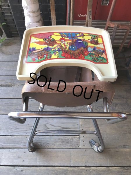 画像6: Vintage McDonald's Store Kids High Chair (M049)  (6)