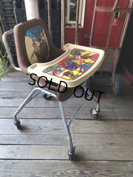 画像14: Vintage McDonald's Store Kids High Chair (M049)  (14)