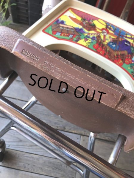 画像7: Vintage McDonald's Store Kids High Chair (M049)  (7)