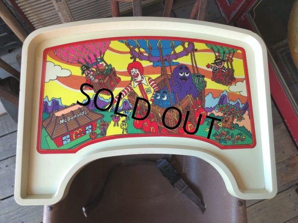 画像17: Vintage McDonald's Store Kids High Chair (M049)  (17)