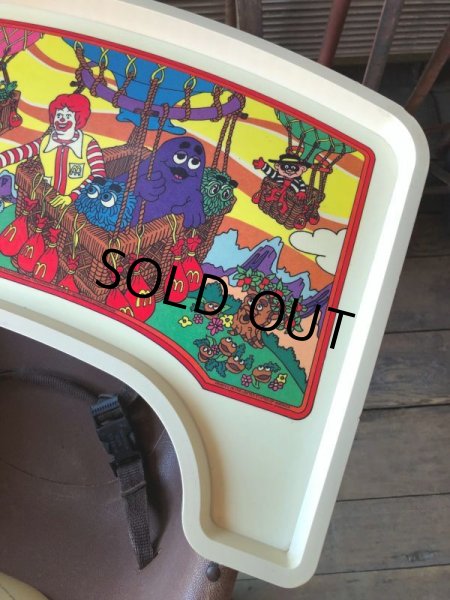 画像11: Vintage McDonald's Store Kids High Chair (M049)  (11)