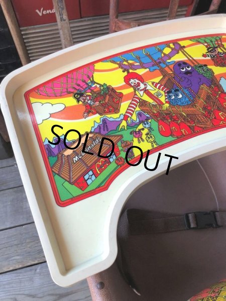 画像12: Vintage McDonald's Store Kids High Chair (M050)  (12)