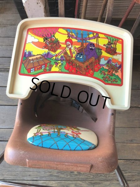 画像9: Vintage McDonald's Store Kids High Chair (M050)  (9)