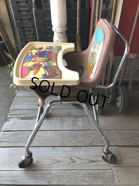 画像12: Vintage McDonald's Store Kids High Chair (M049)  (12)