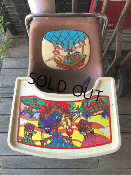 画像3: Vintage McDonald's Store Kids High Chair (M049)  (3)