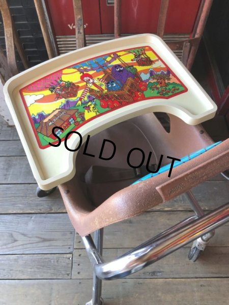 画像8: Vintage McDonald's Store Kids High Chair (M050)  (8)