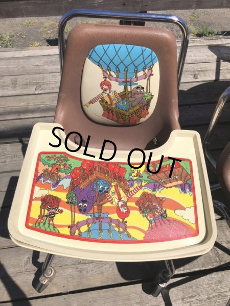 画像18: Vintage McDonald's Store Kids High Chair (M049)  (18)