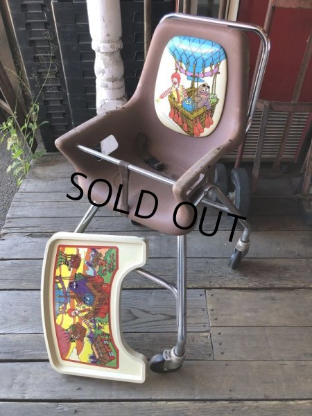 画像14: Vintage McDonald's Store Kids High Chair (M050)  (14)