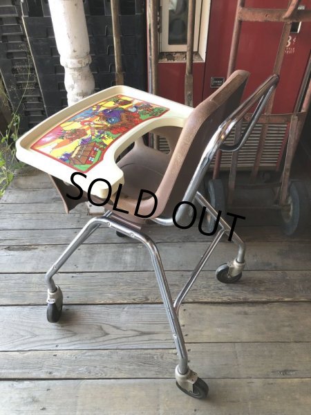 画像7: Vintage McDonald's Store Kids High Chair (M050)  (7)
