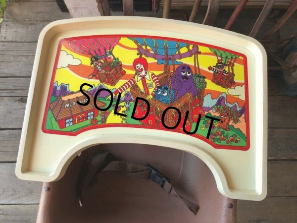 画像17: Vintage McDonald's Store Kids High Chair (M050)  (17)