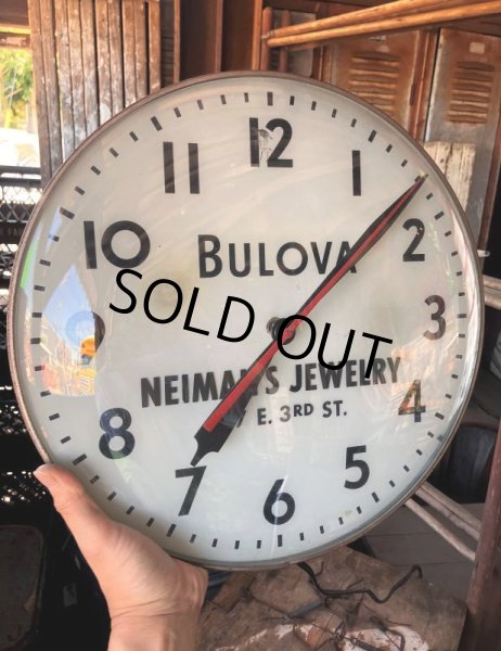 画像11: Antique Bulova Electric Light Up Advertising Clock (M051)  (11)