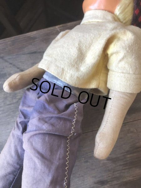 画像15: Antique American Primitive Celluloid Face Doll (M052)  (15)