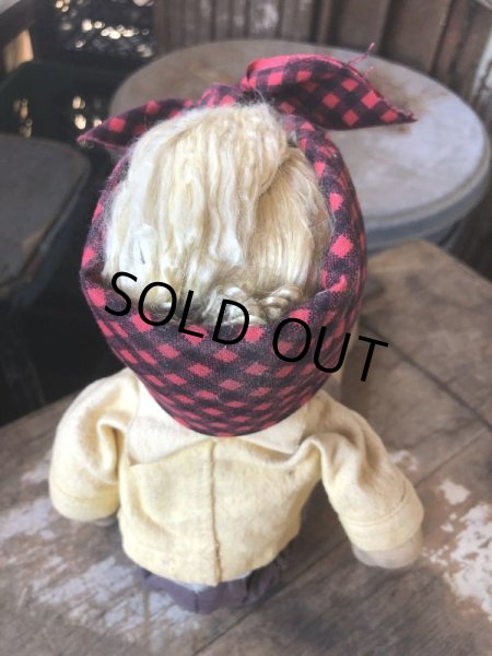 画像7: Antique American Primitive Celluloid Face Doll (M052)  (7)