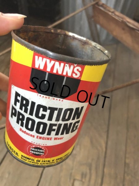 画像1: Vintage Can WYNN'S FRICTION PROOFING (B057) (1)