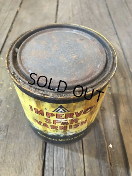 画像2: Vintage Benjamin Moore IMPERVO SPAR VARNISH Can (B066) (2)