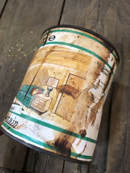 画像6: Vintage Touraine Oil Stain Can (B064) (6)