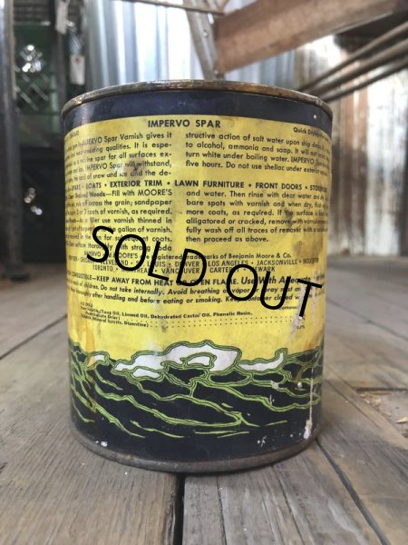 画像4: Vintage Benjamin Moore IMPERVO SPAR VARNISH Can (B066) (4)