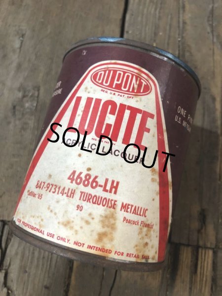 画像6: Vintage DU PONT Acrylic Lacquers LUCITE 4686 LH  (B080) (6)