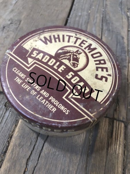 画像5: Vintage Saddle Soap Can WHITTEMORE'S (B076) (5)