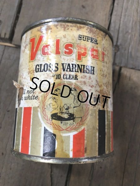 画像6: Vintage Valspar Gloss Varnish #10 Clear (B082) (6)
