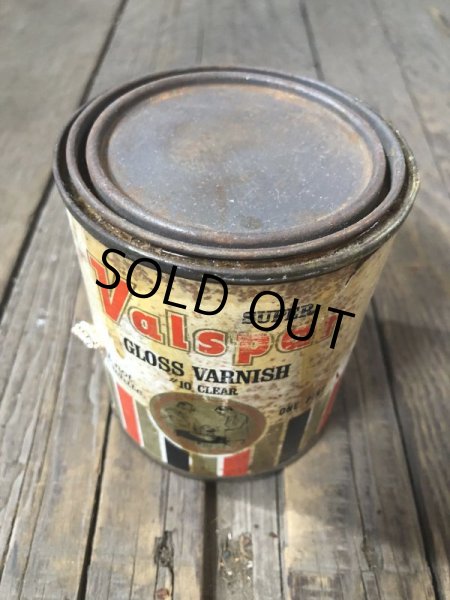 画像2: Vintage Valspar Gloss Varnish #10 Clear (B082) (2)