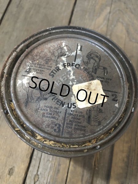 画像6:  Vintage Can Rust Oleum STOPS RUST (B064) (6)