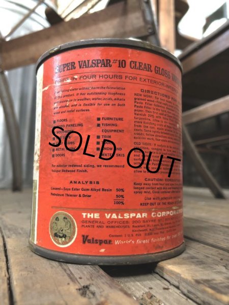 画像4: Vintage Valspar Gloss Varnish #10 Clear (B082) (4)