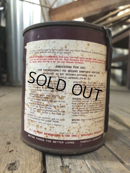 画像4: Vintage DU PONT Acrylic Lacquers LUCITE 4686 LH  (B080) (4)