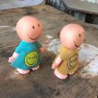 画像5: 60s UNEEDA DOLL HAPEE WEE Smile Face Vinyl Figure Peace Groovy Psychedelic Hippie Happy (M088)  (5)