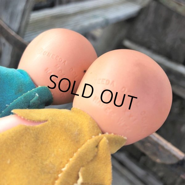 画像3: 60s UNEEDA DOLL HAPEE WEE Smile Face Vinyl Figure Peace Groovy Psychedelic Hippie Happy (M088)  (3)