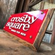 画像16: Vintage Crosby Square Shoes Advertising Store Display Sign (M089)  (16)