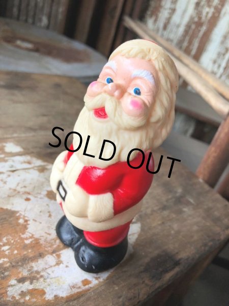画像2: Vintage Santa Claus Vinyl Doll 13.5cm (M095)  (2)