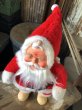 画像3: Vintage Santa Clause Rubber Face Doll 40cm (M101) (3)