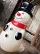画像5: Vintage Snow Man Vinyl Doll 15cm (M097)  (5)