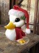 画像1: 70s Vintage Merry Christmas Santa Duck Coin Bank (M100) (1)