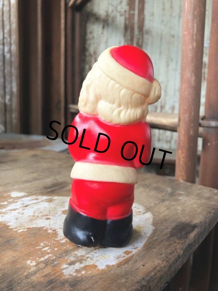 画像4: Vintage Santa Claus Vinyl Doll 13.5cm (M095)  (4)