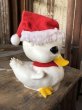 画像2: 70s Vintage Merry Christmas Santa Duck Coin Bank (M100) (2)