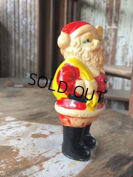 画像2: Vintage Made in Japan Santa Claus Vinyl Doll 14cm (M096)  (2)