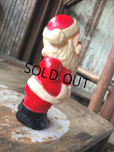 画像5: Vintage Santa Claus Vinyl Doll 13.5cm (M095)  (5)