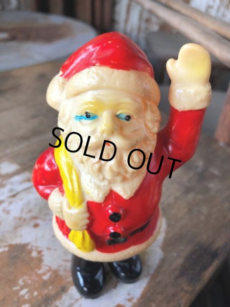 画像6: Vintage Made in Japan Santa Claus Vinyl Doll 14cm (M096)  (6)