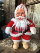 画像1: Vintage Santa Clause Rubber Face Doll 40cm (M101) (1)