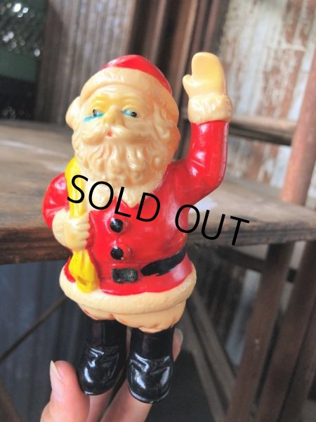 画像9: Vintage Made in Japan Santa Claus Vinyl Doll 14cm (M096)  (9)