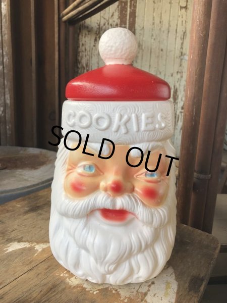 画像1: 70s Vintage EMPIRE Santa Claus Mold Cookie Jar (M091)  (1)