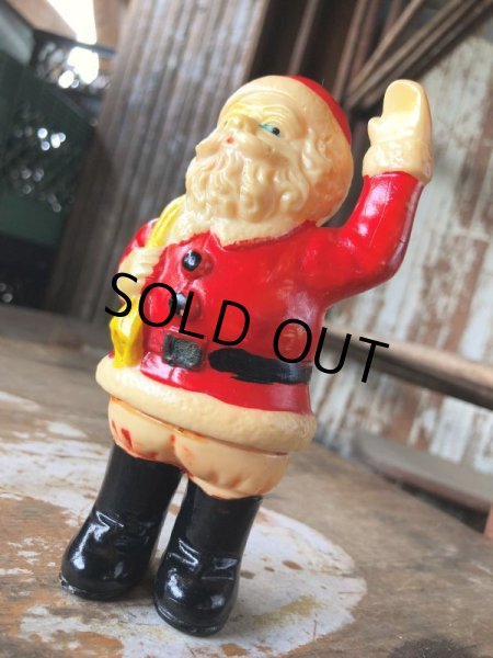画像7: Vintage Made in Japan Santa Claus Vinyl Doll 14cm (M096)  (7)