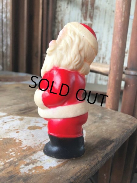 画像3: Vintage Santa Claus Vinyl Doll 13.5cm (M095)  (3)